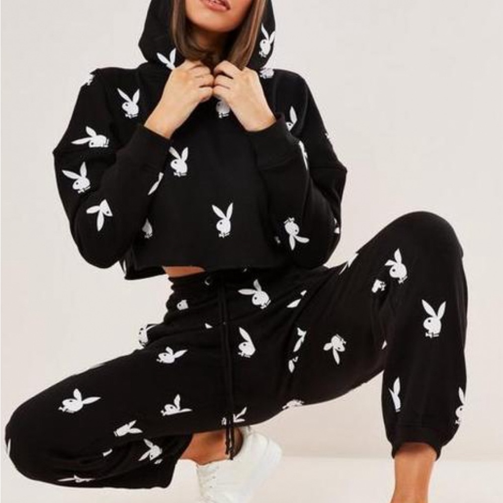 Missguided X Playboy Joggers